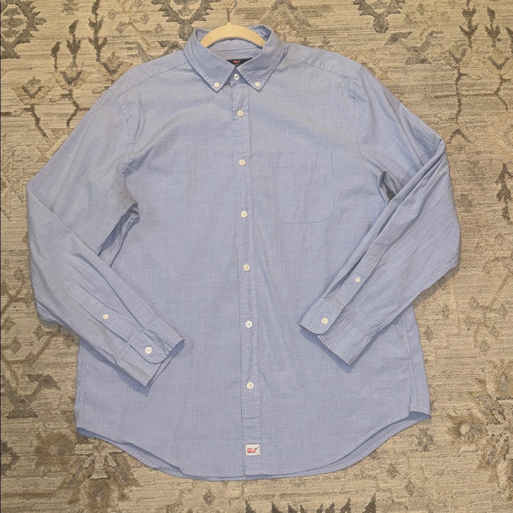 Vineyard Vines Light Blue Button-Down Men's Shirt